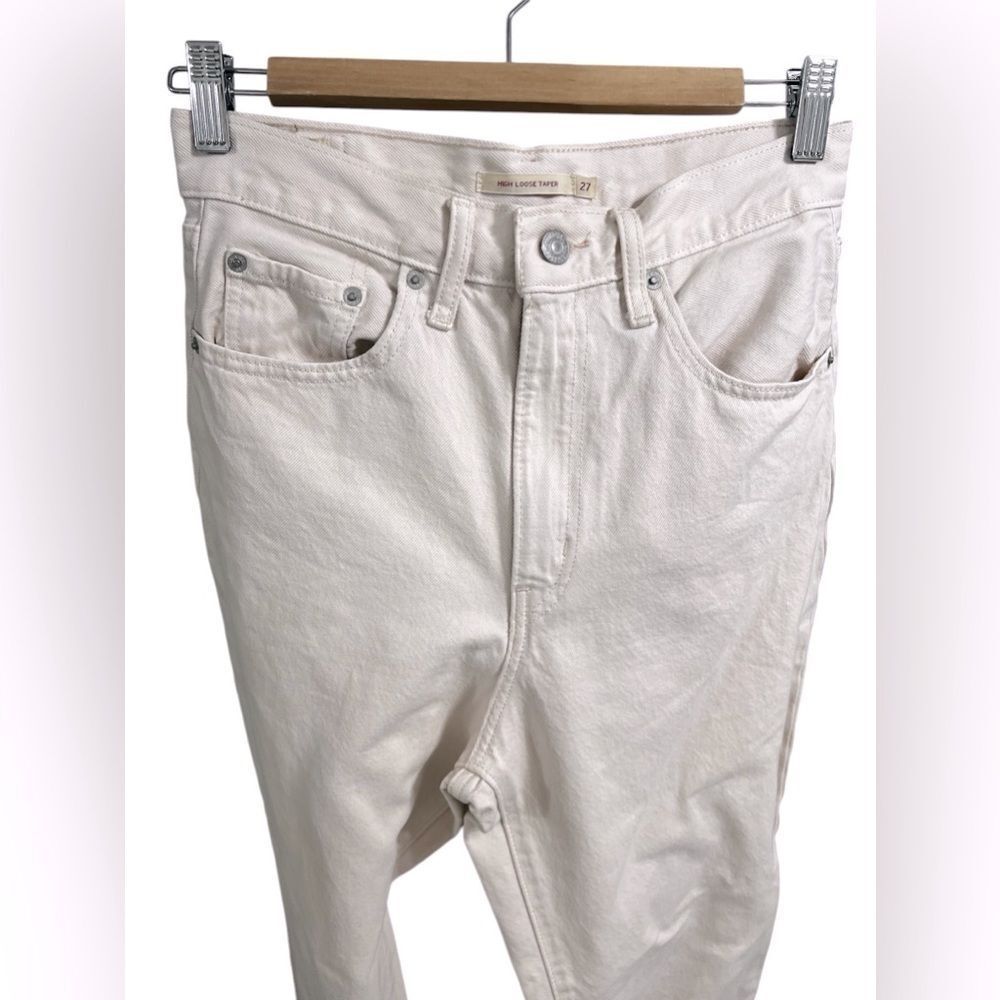 Levi's® Wellthread® High
Loose taper Jeans 27 / 4 light pink - Picture 7 of 14